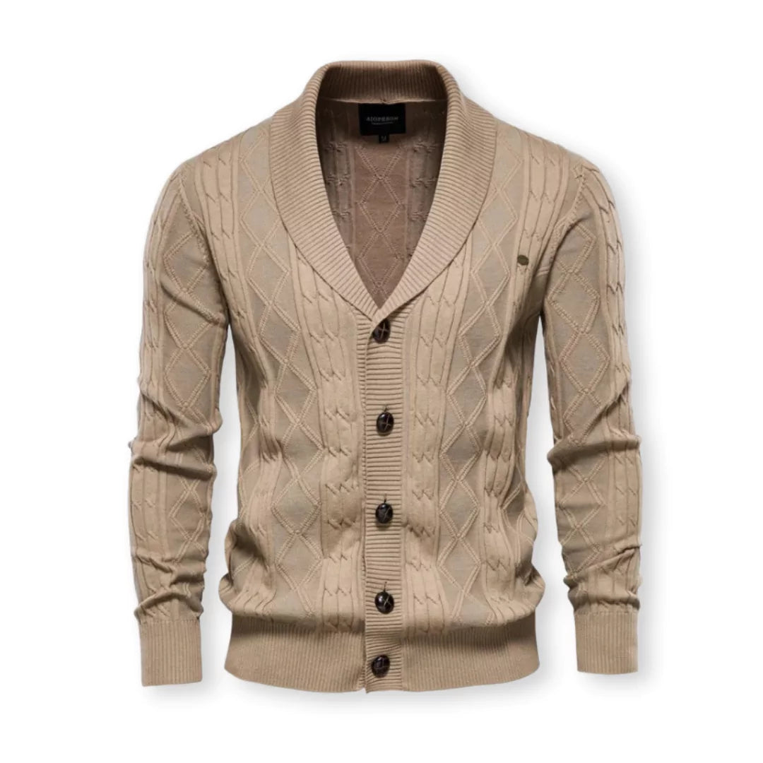 CHANCERY Shawl Collar Cardigan