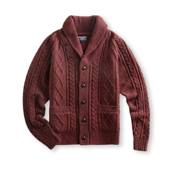 The KINGSBRIDGE Shawl Collar Cardigan