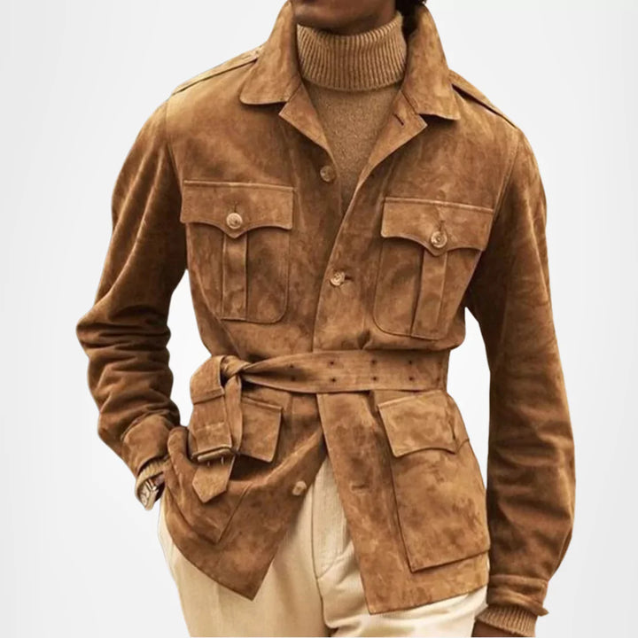 The Alderman Suede Field Jacket