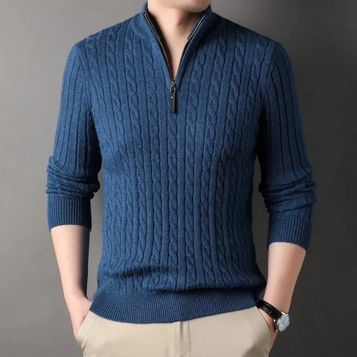 LUCA Knit Half-Zip Sweater