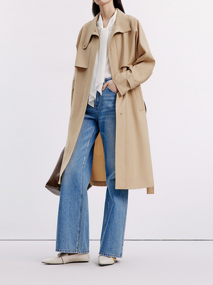 OLD MONEY Luxury  Trench Coat