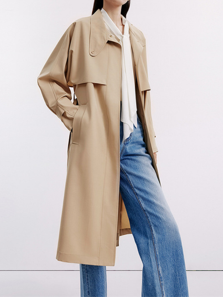 OLD MONEY Luxury  Trench Coat