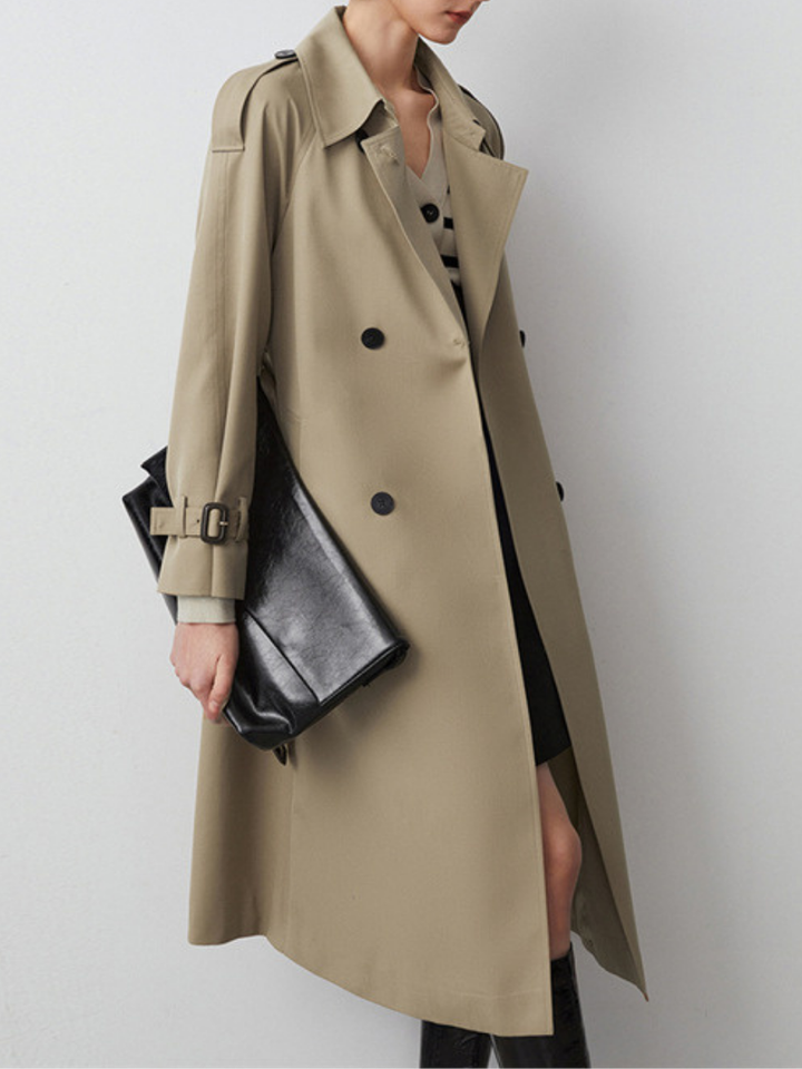 OLD MONEY Classic Trench Coat