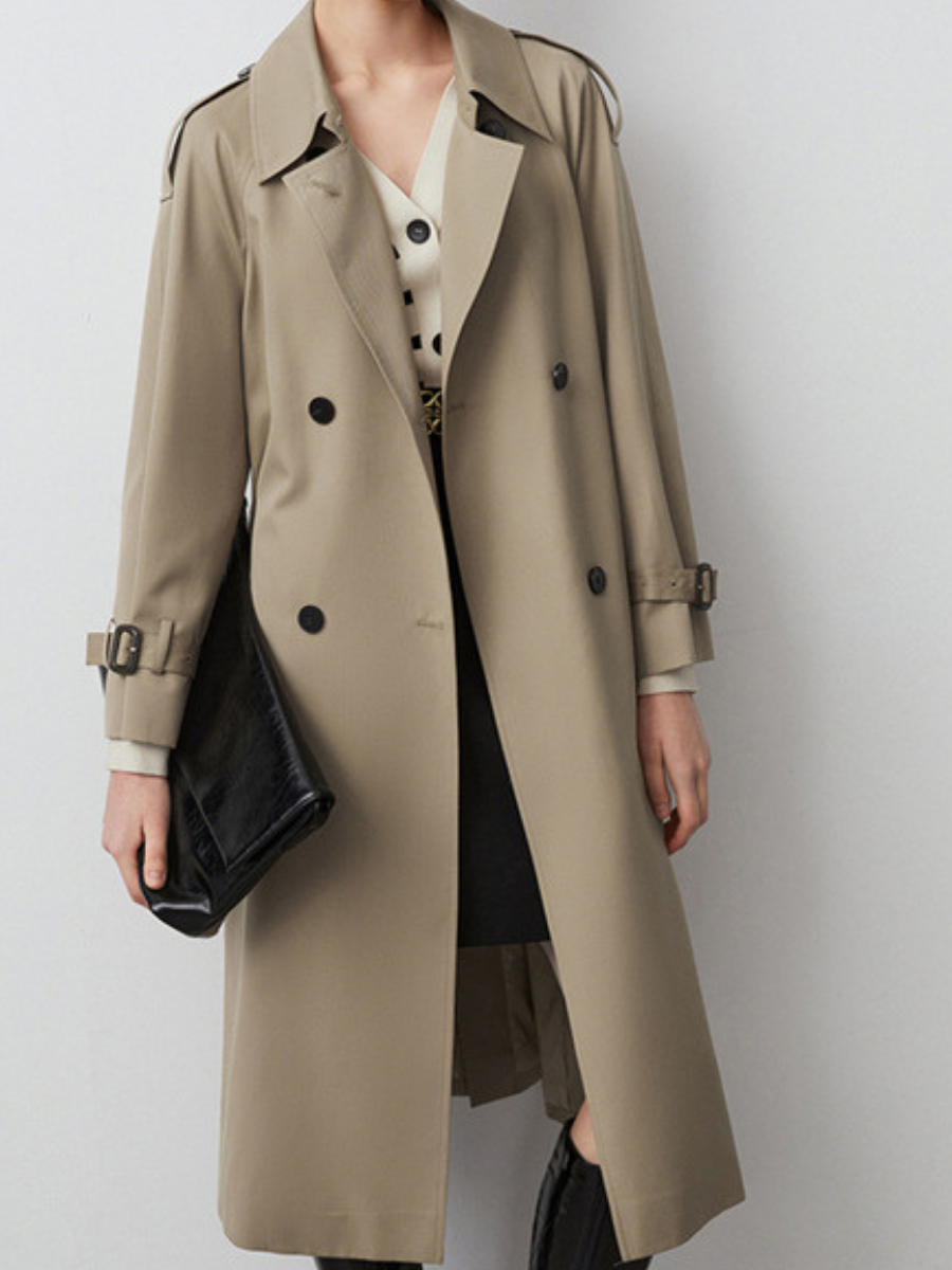 OLD MONEY Classic Trench Coat