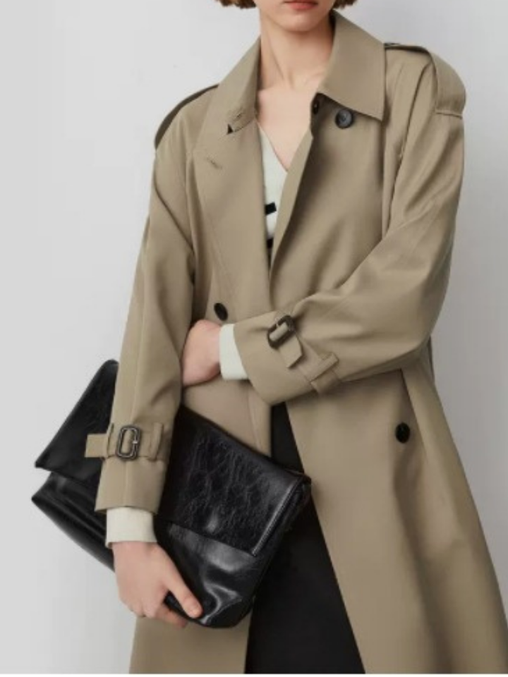 OLD MONEY Classic Trench Coat