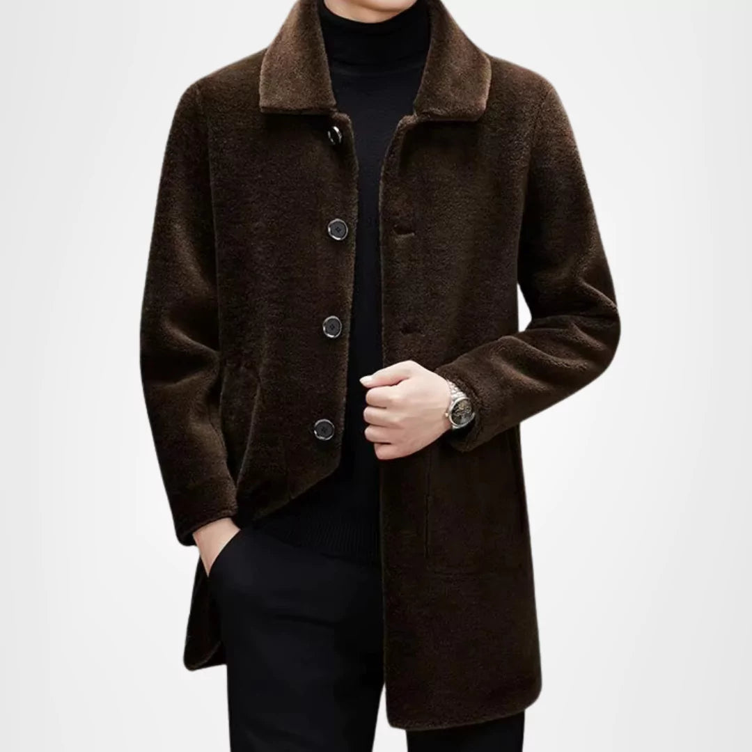 The MARQUIS Shearling Coat