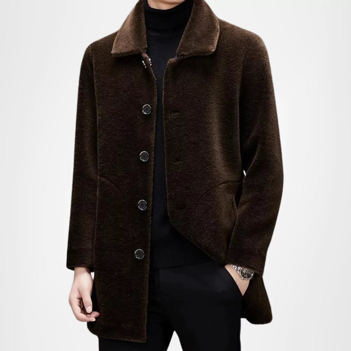 The MARQUIS Shearling Coat