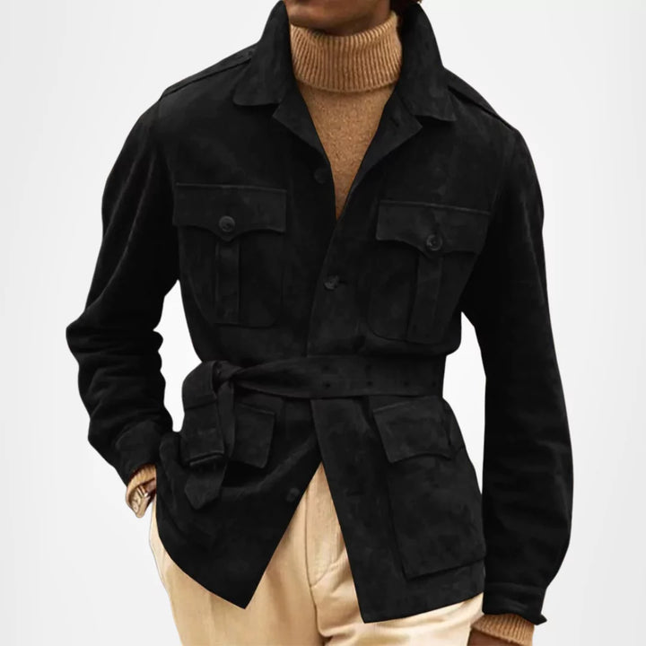 The Alderman Suede Field Jacket