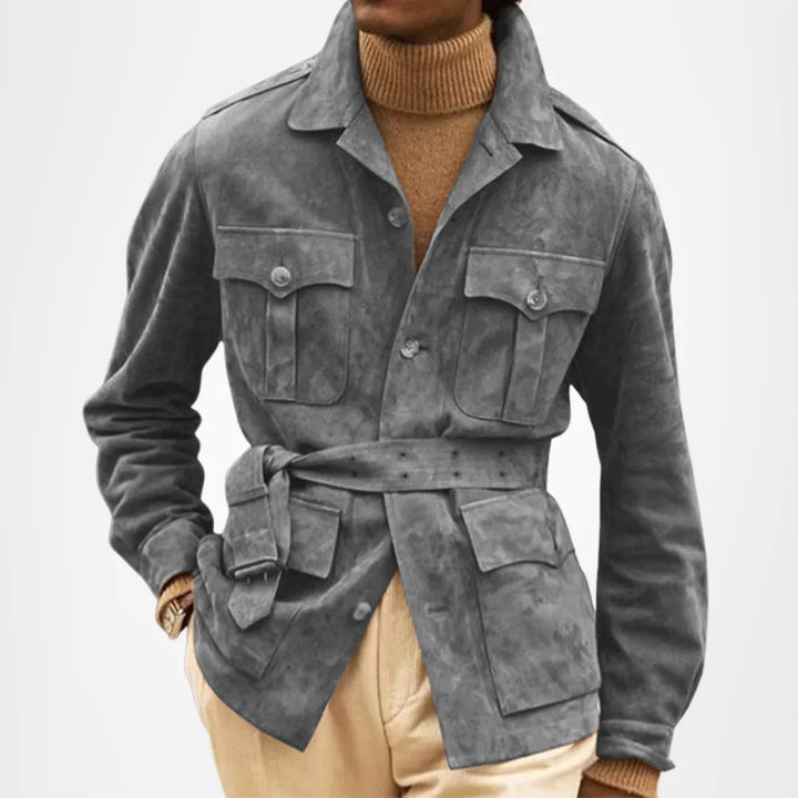 The Alderman Suede Field Jacket