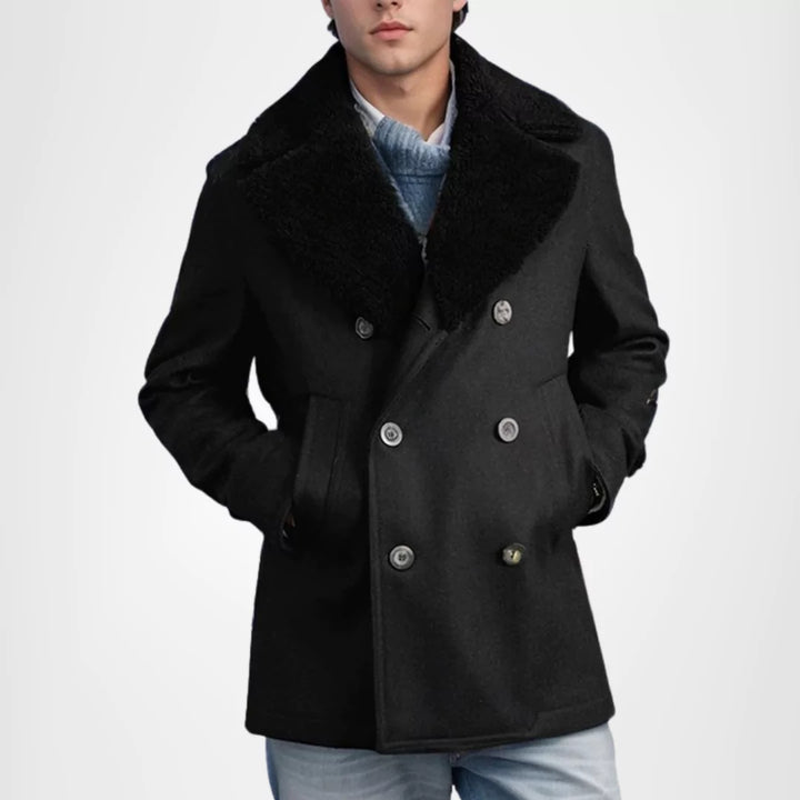 Haverford Alpaca Wool Peacoat