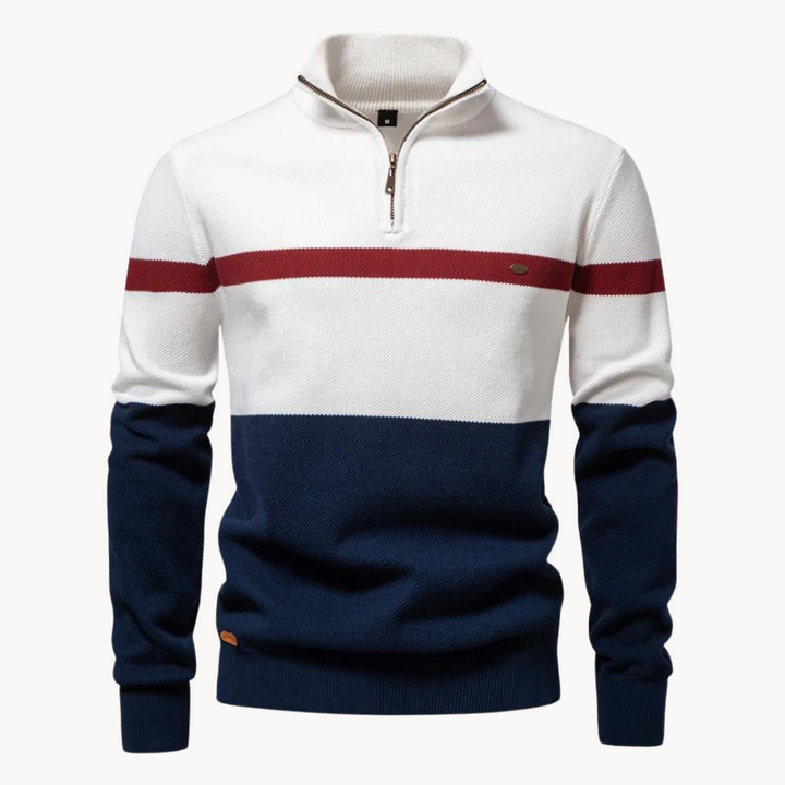 JOSHUA - QUARTER ZIP SWEATER