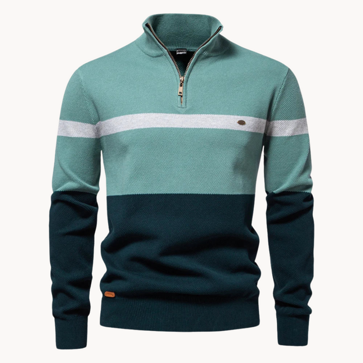 JOSHUA - QUARTER ZIP SWEATER