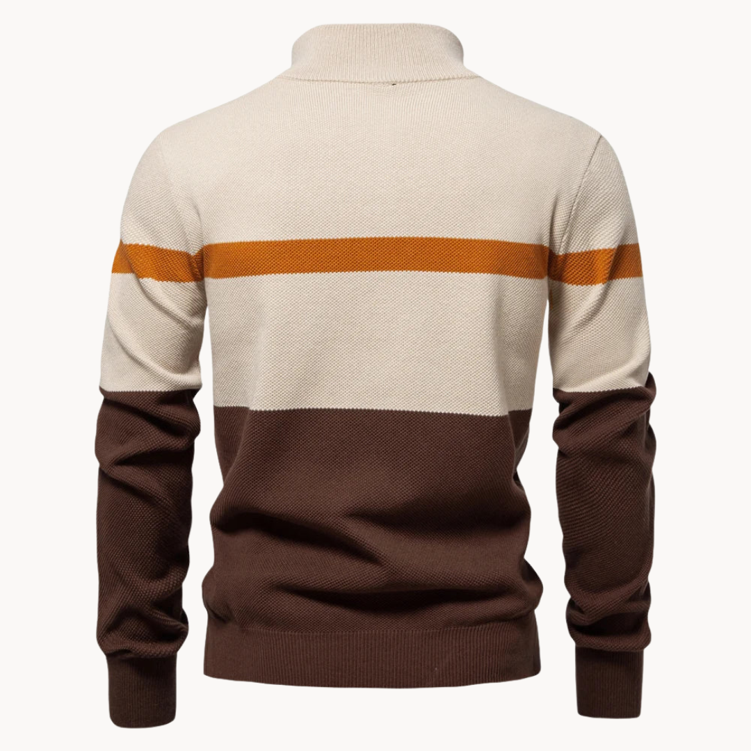 JOSHUA - QUARTER ZIP SWEATER