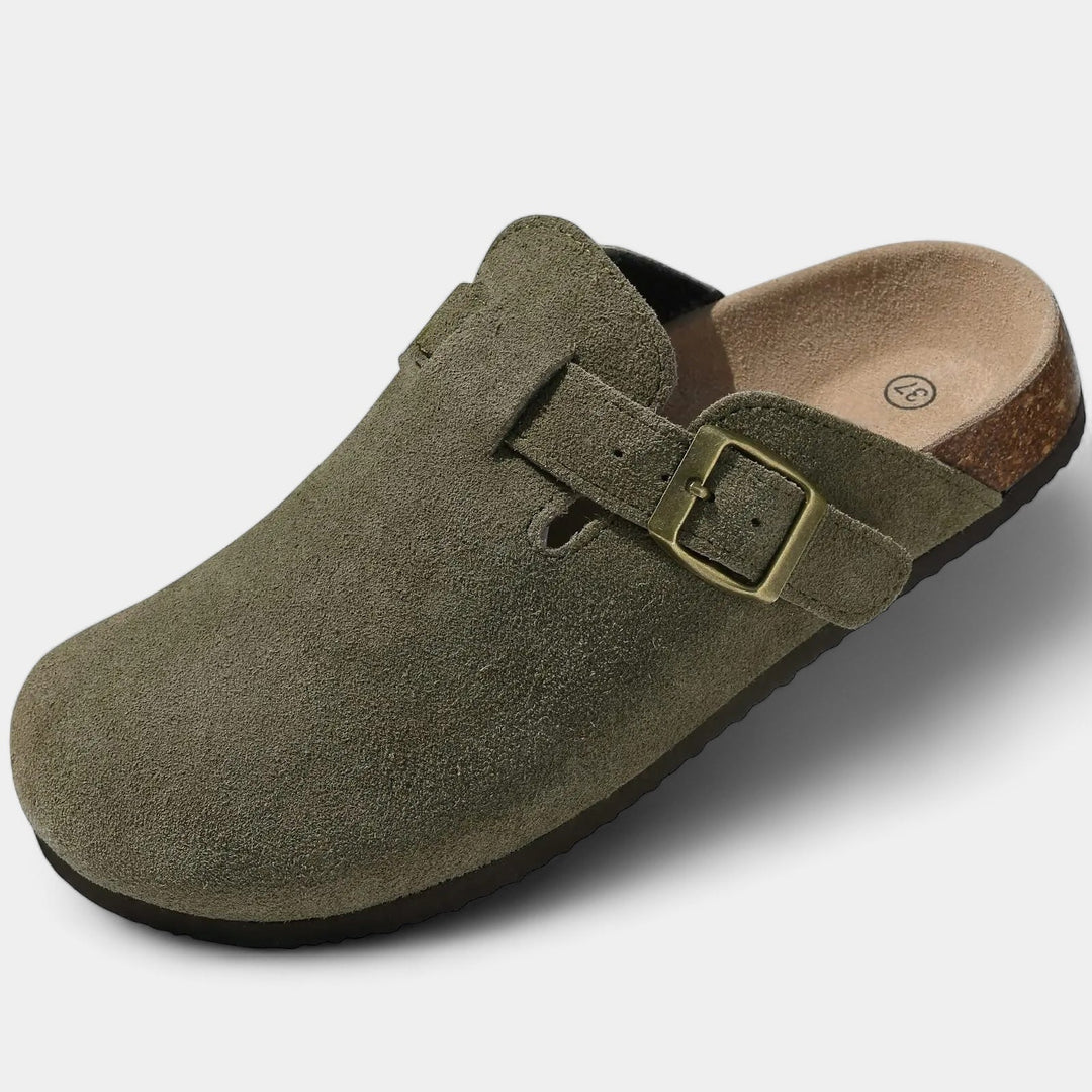 OLD MONEY SUEDE Clog - WEAR OLD MONEY