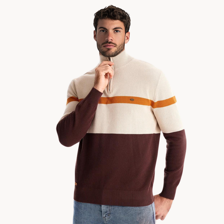 JOSHUA - QUARTER ZIP SWEATER