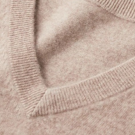 BRAMPTON Merino Wool V-Neck Sweater