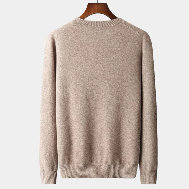 BRAMPTON Merino Wool V-Neck Sweater