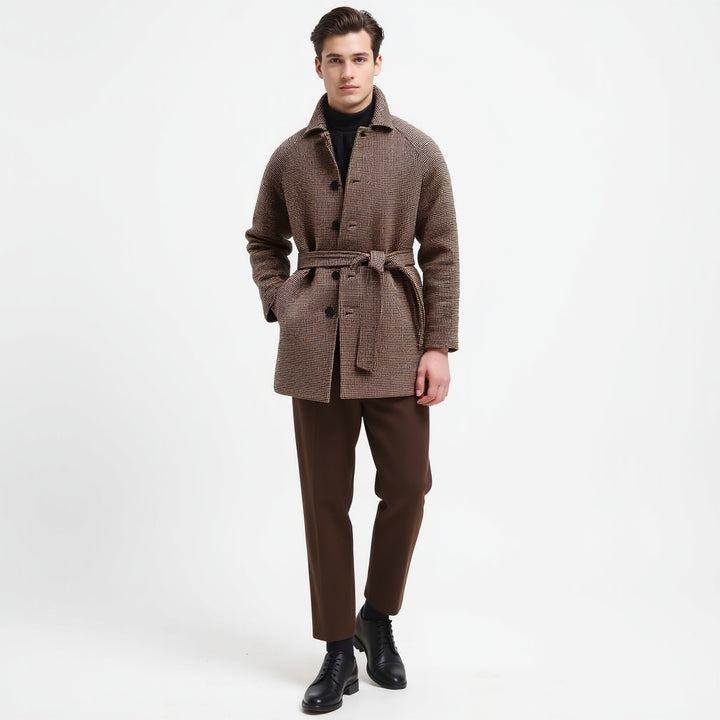 HAMPTON WOOL TRENCH