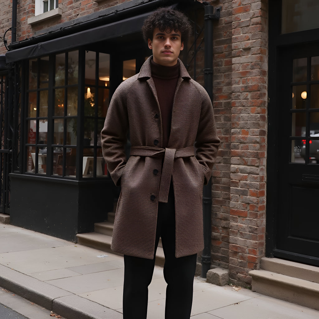 HAMPTON WOOL TRENCH