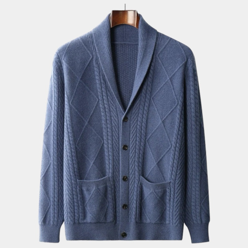 OLD MONEY Merino Wool Cardigan - WEAR OLD MONEY