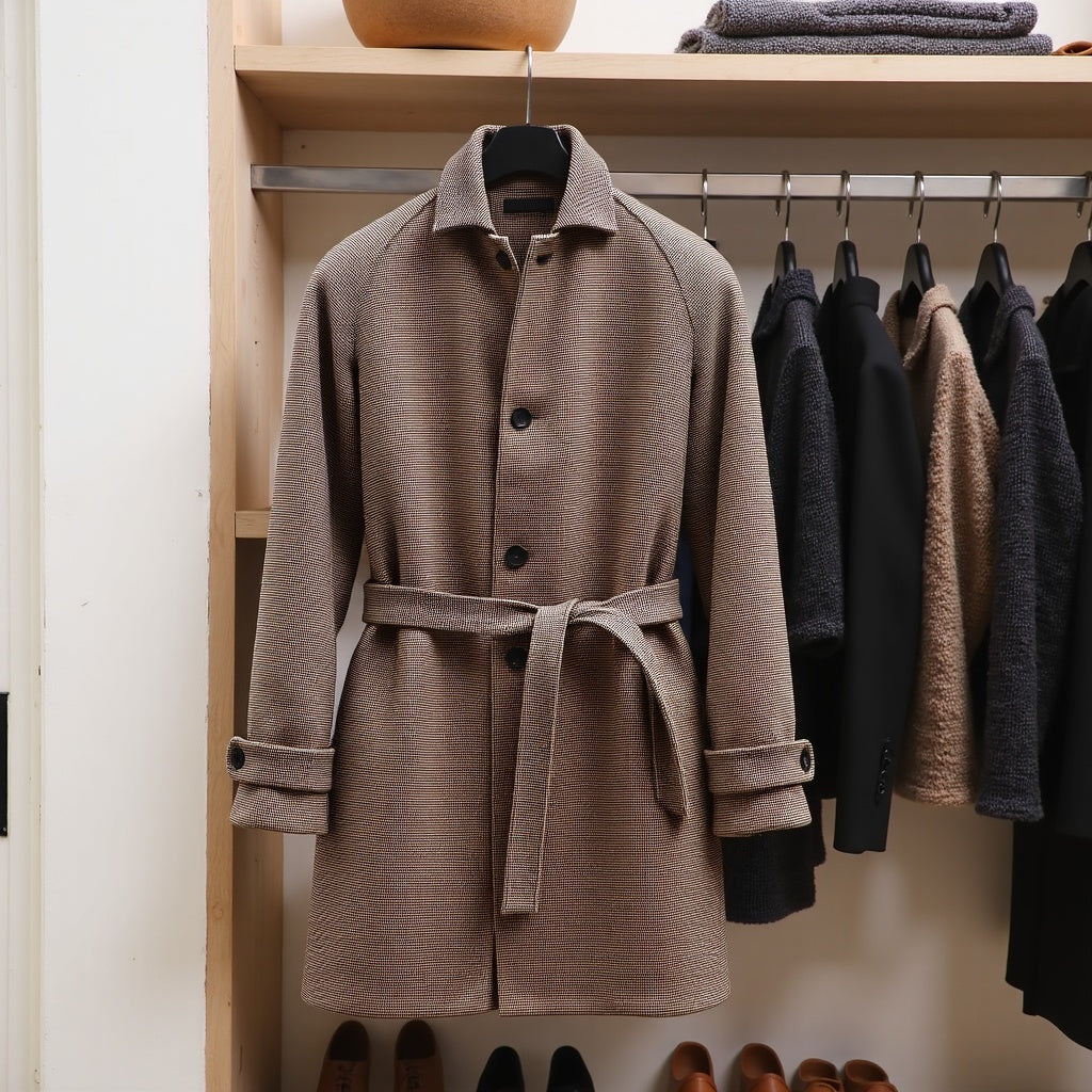 HAMPTON WOOL TRENCH