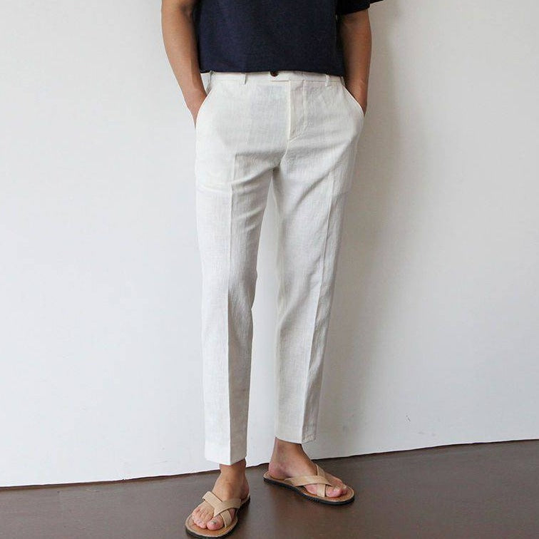 OLD MONEY Linen Pants - WEAR OLD MONEY