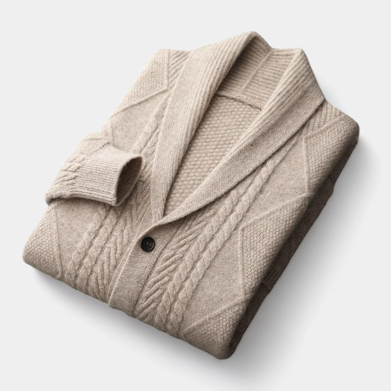 STRATFORD Merino Wool Cardigan