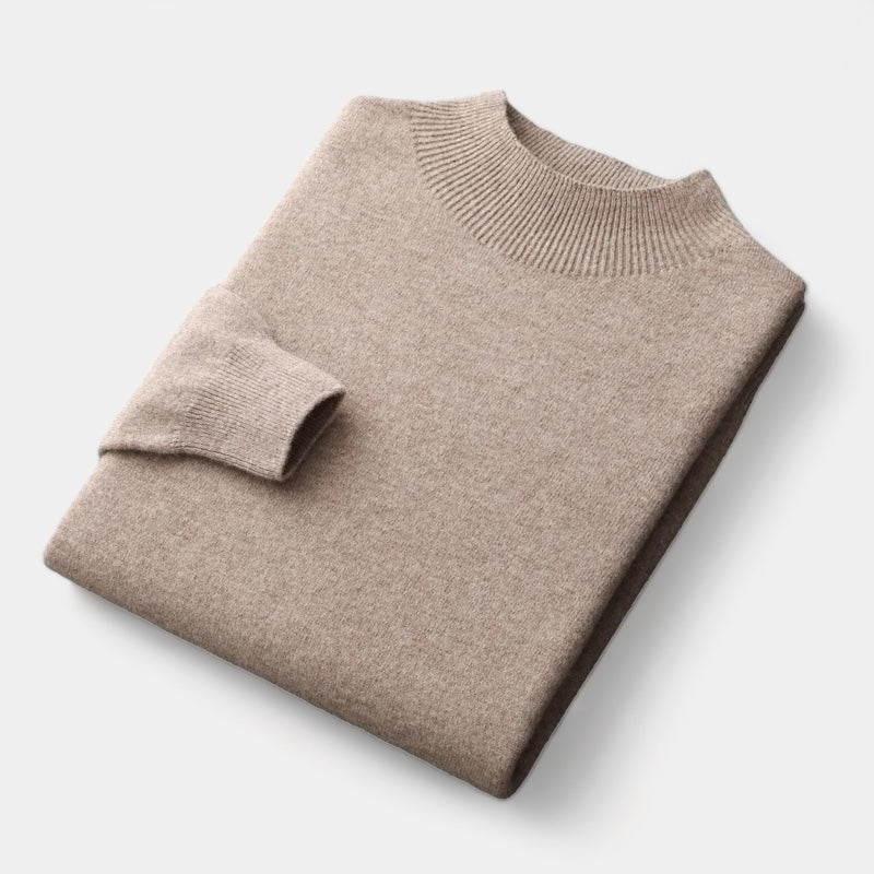 St. Andrews Merino Half-Turtleneck Sweater