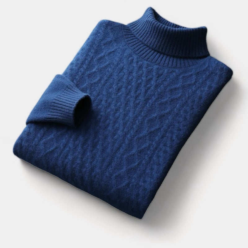 The ASHBURY Merino Wool Turtleneck Sweater