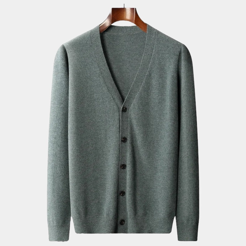 The WILTON Merino Wool Cardigan