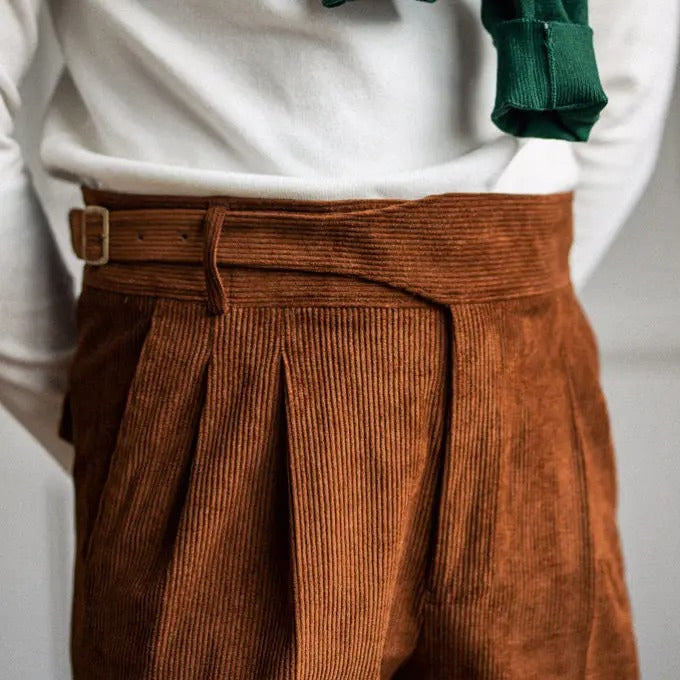 OLD MONEY Corduroy Trouser - WEAR OLD MONEY