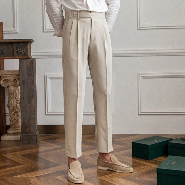 OLD MONEY Tailored Trouser Pants - WEAR OLD MONEY