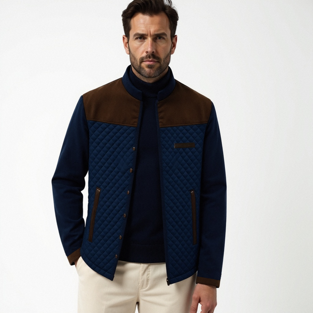 DUKE Quilted Bomber Jacket